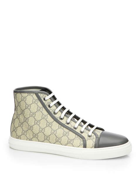 gucci high top sneakers fake|Gucci high top sneakers beige.